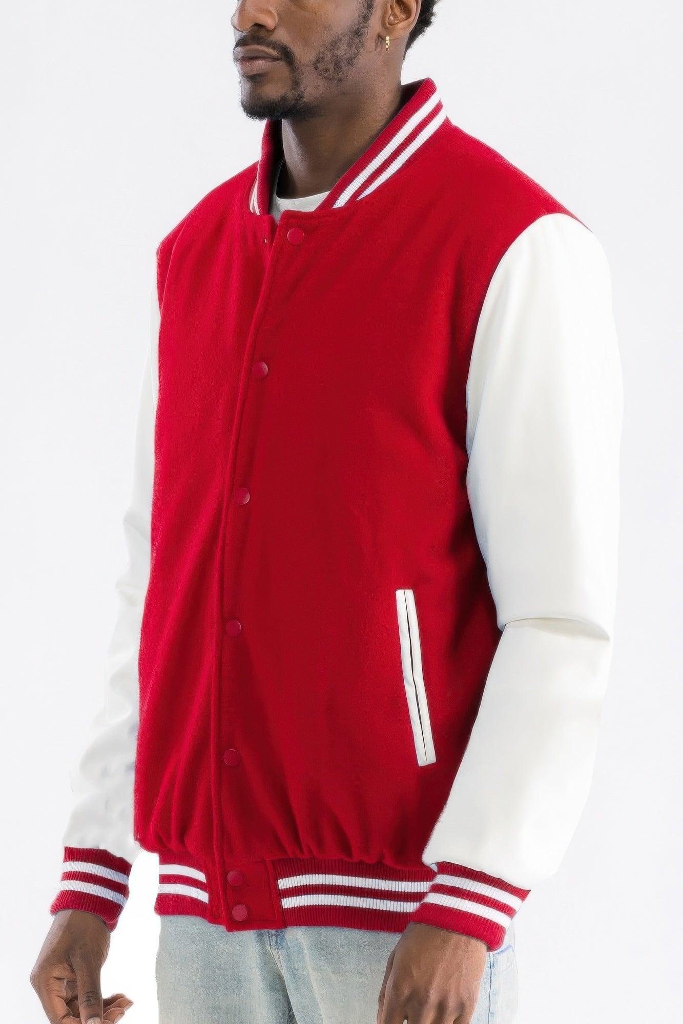 Melton Lettermans Varsity Jacket - Clothes For Her Online Store
