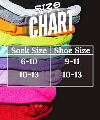 Tipi Toe Women's 20 Pairs Colorful Patterned Low Cut/No Show Socks