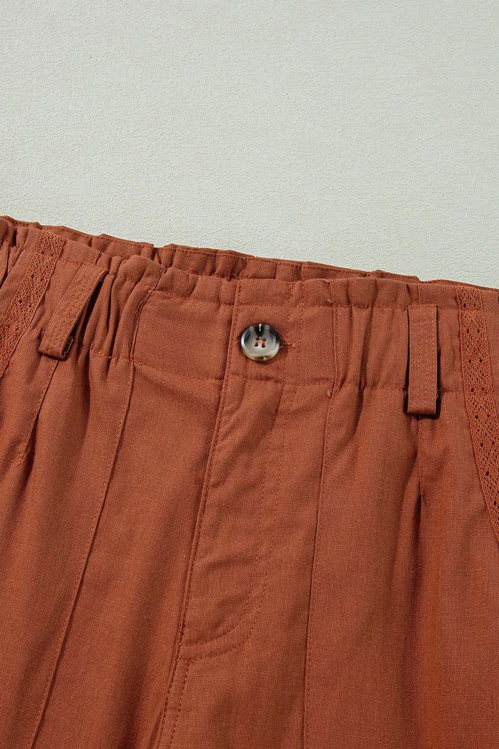 Wide Leg Pants with Pockets - Clothes For Her Online Store