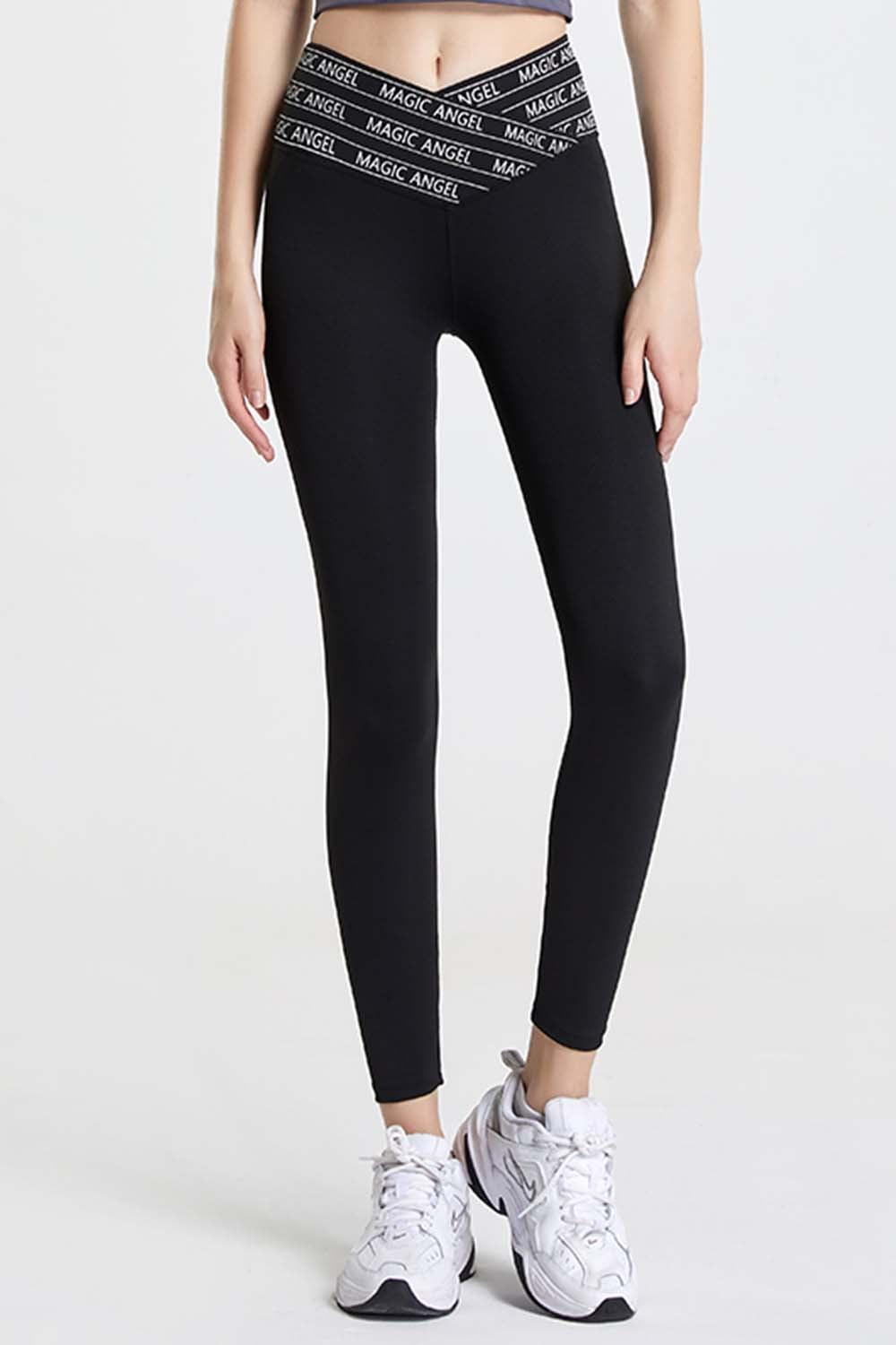 Wide Waistband Sports Pants - Clothes For Her Online Store
