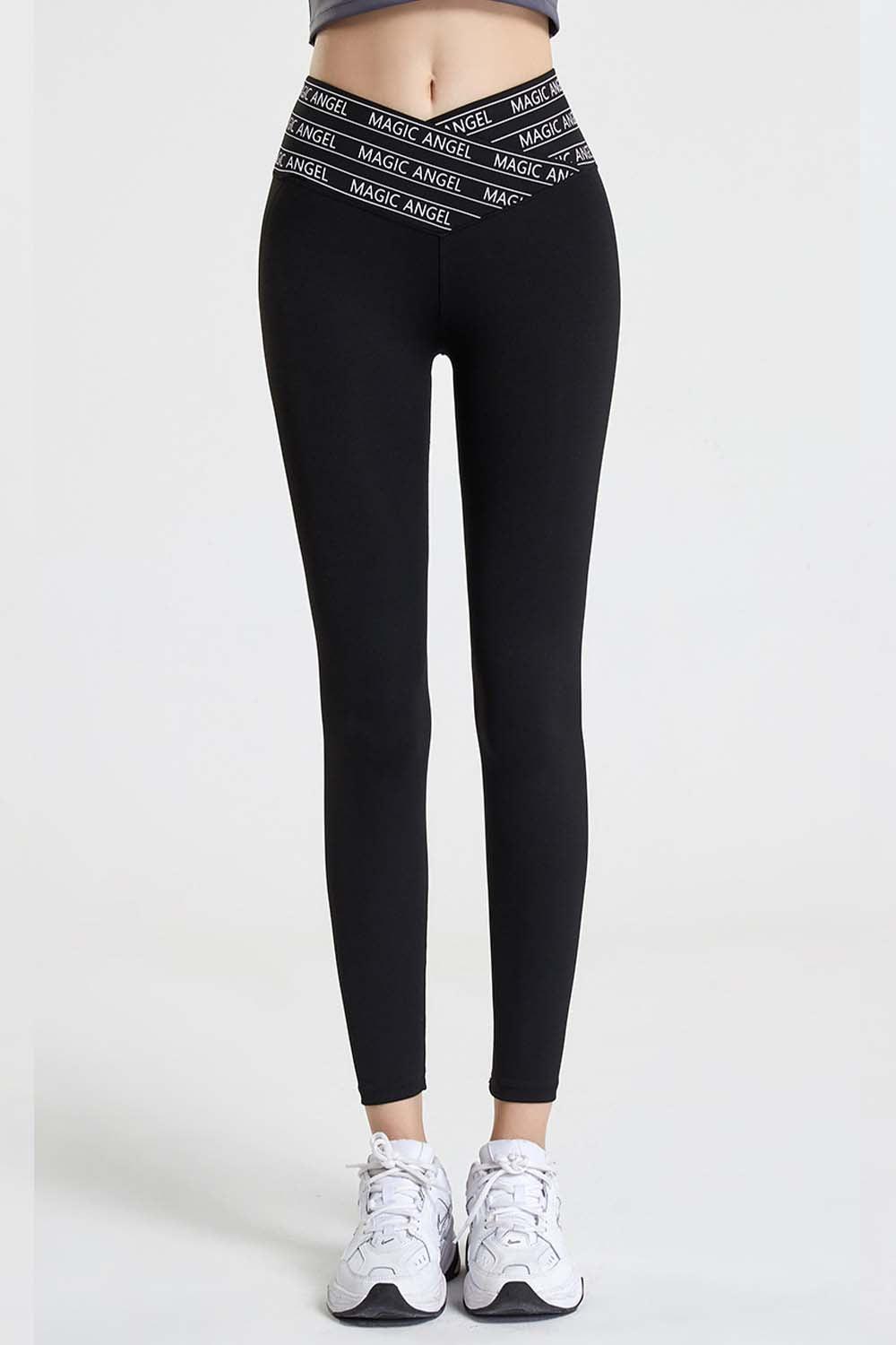 Wide Waistband Sports Pants - Clothes For Her Online Store
