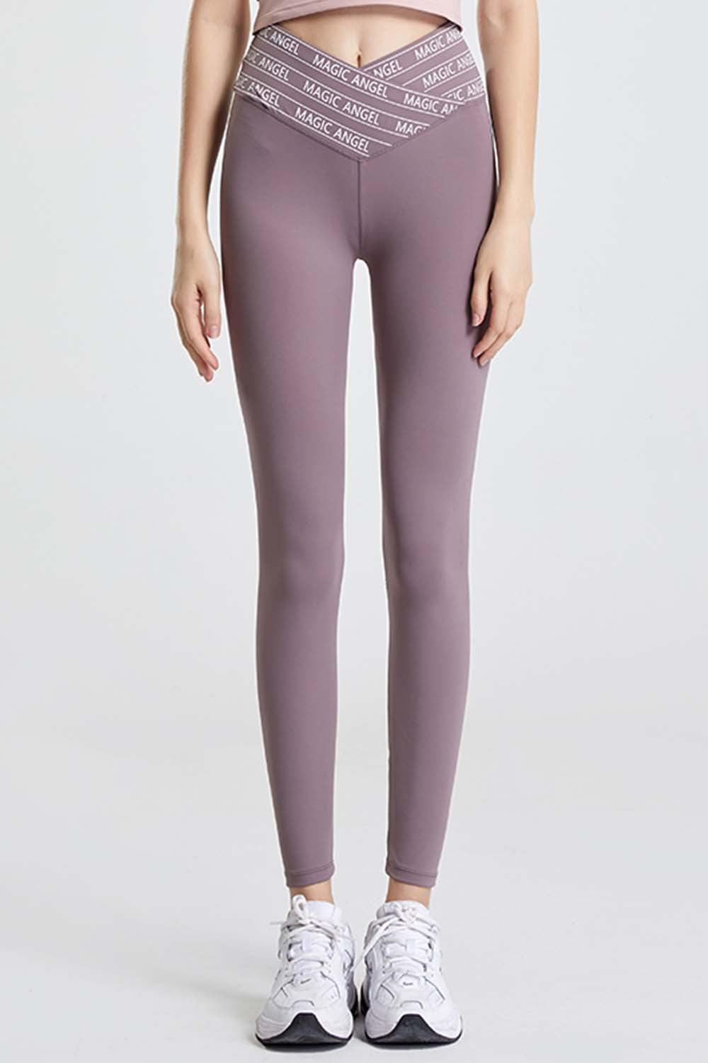 Wide Waistband Sports Pants - Clothes For Her Online Store