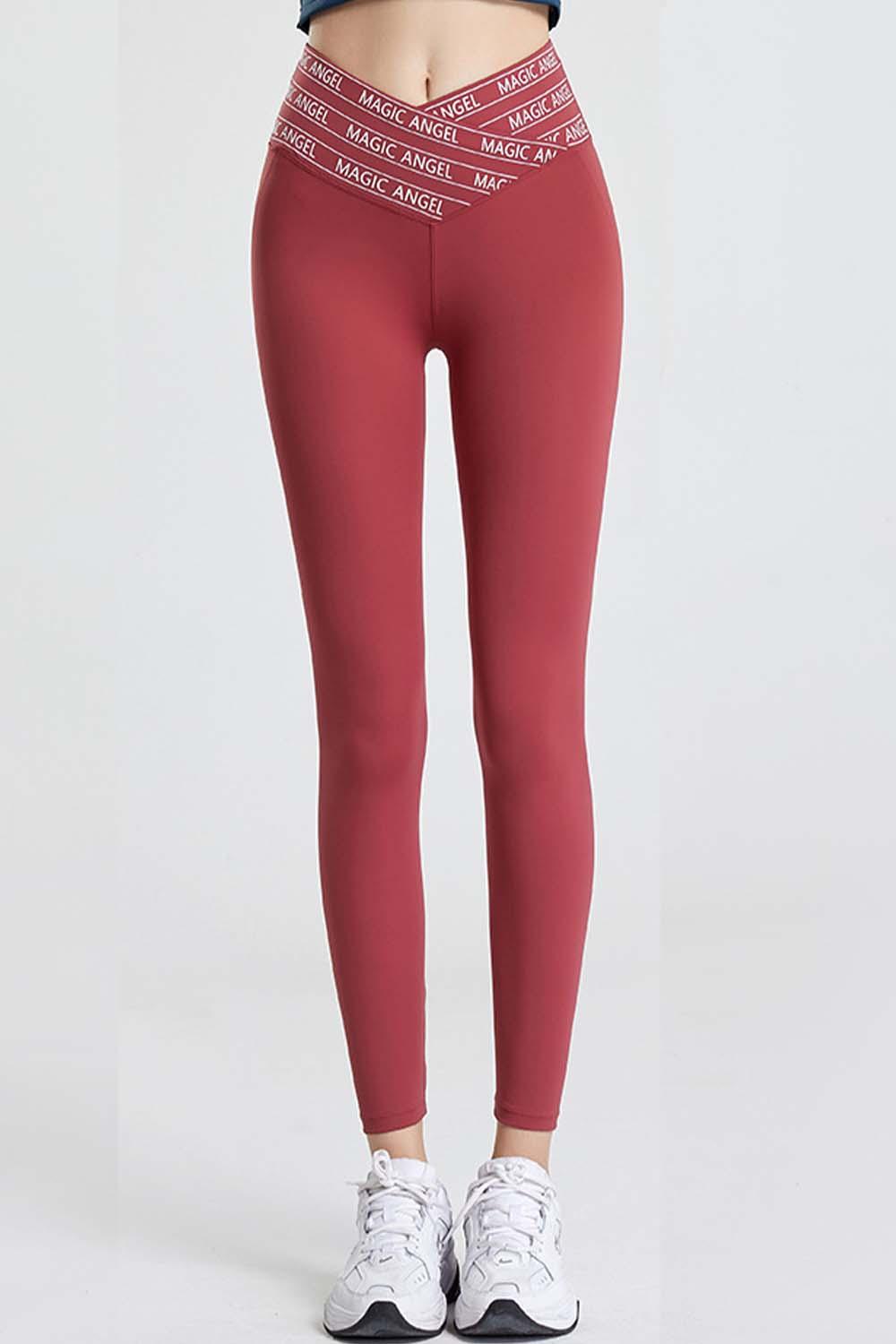 Wide Waistband Sports Pants - Clothes For Her Online Store