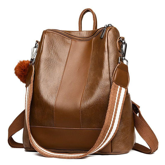 Women's Fashion Backpack Purses Multipurpose Design Handbags and Shoulder Bag PU Leather Travel bag - Clothes For Her Online Store