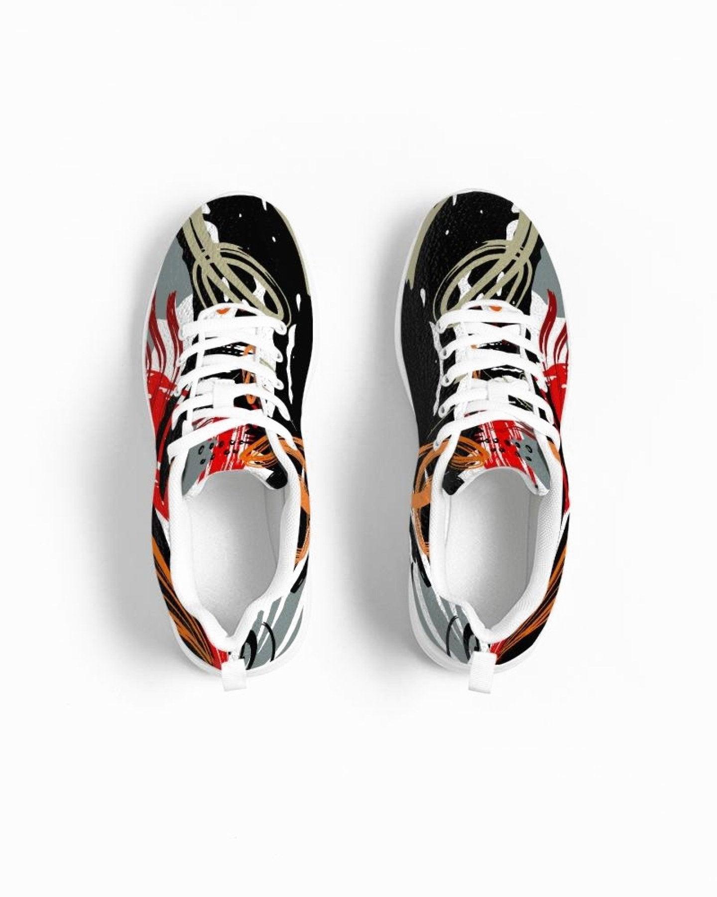 Womens Sneakers - Multicolor Retro Style Low Top Canvas Running Shoes - Clothes For Her Online Store