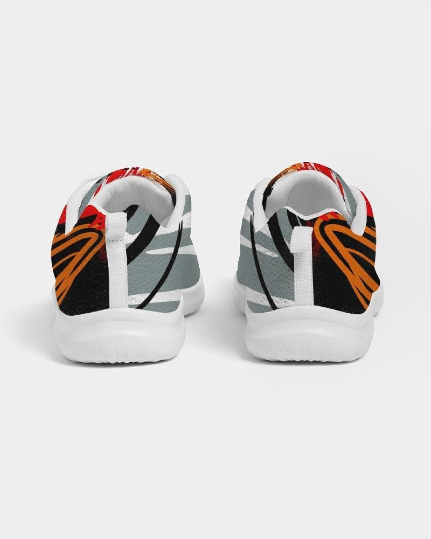 Womens Sneakers - Multicolor Retro Style Low Top Canvas Running Shoes - Clothes For Her Online Store