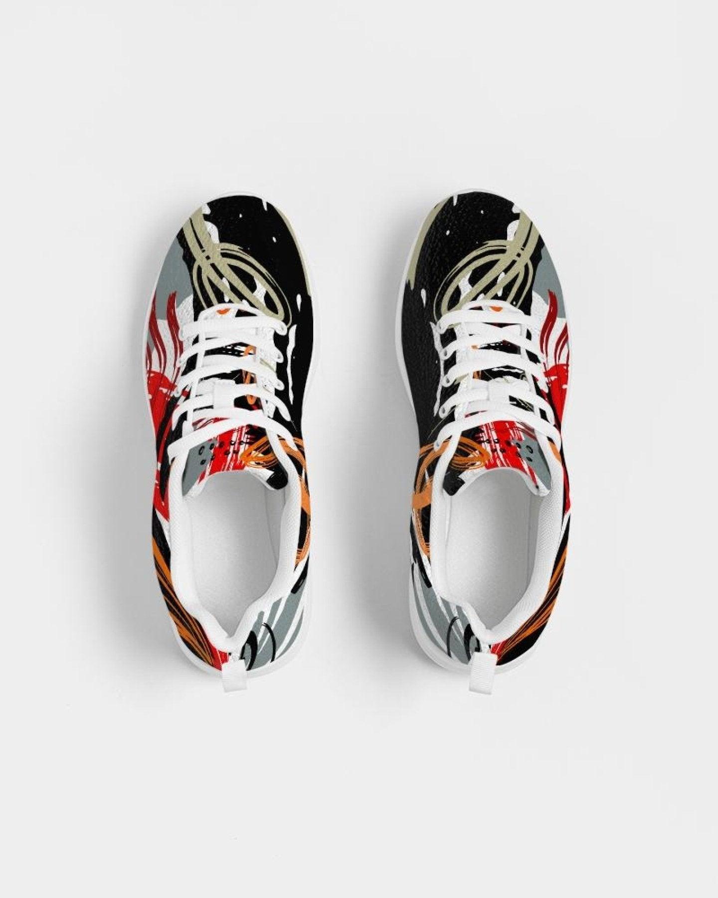 Womens Sneakers - Multicolor Retro Style Low Top Canvas Running Shoes - Clothes For Her Online Store