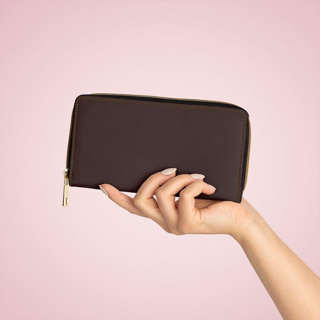 Womens Wallet, Zip Purse, Brown Purse - Clothes For Her Online Store