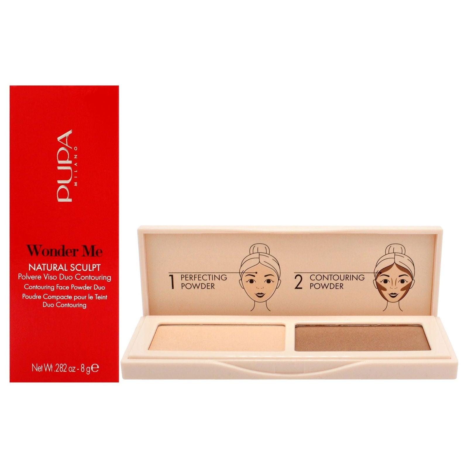 Wonder Me Natural Sculpt - 002 Medium-Dark Skin by Pupa Milano for Women - 0.282 oz Makeup - Clothes For Her Online Store