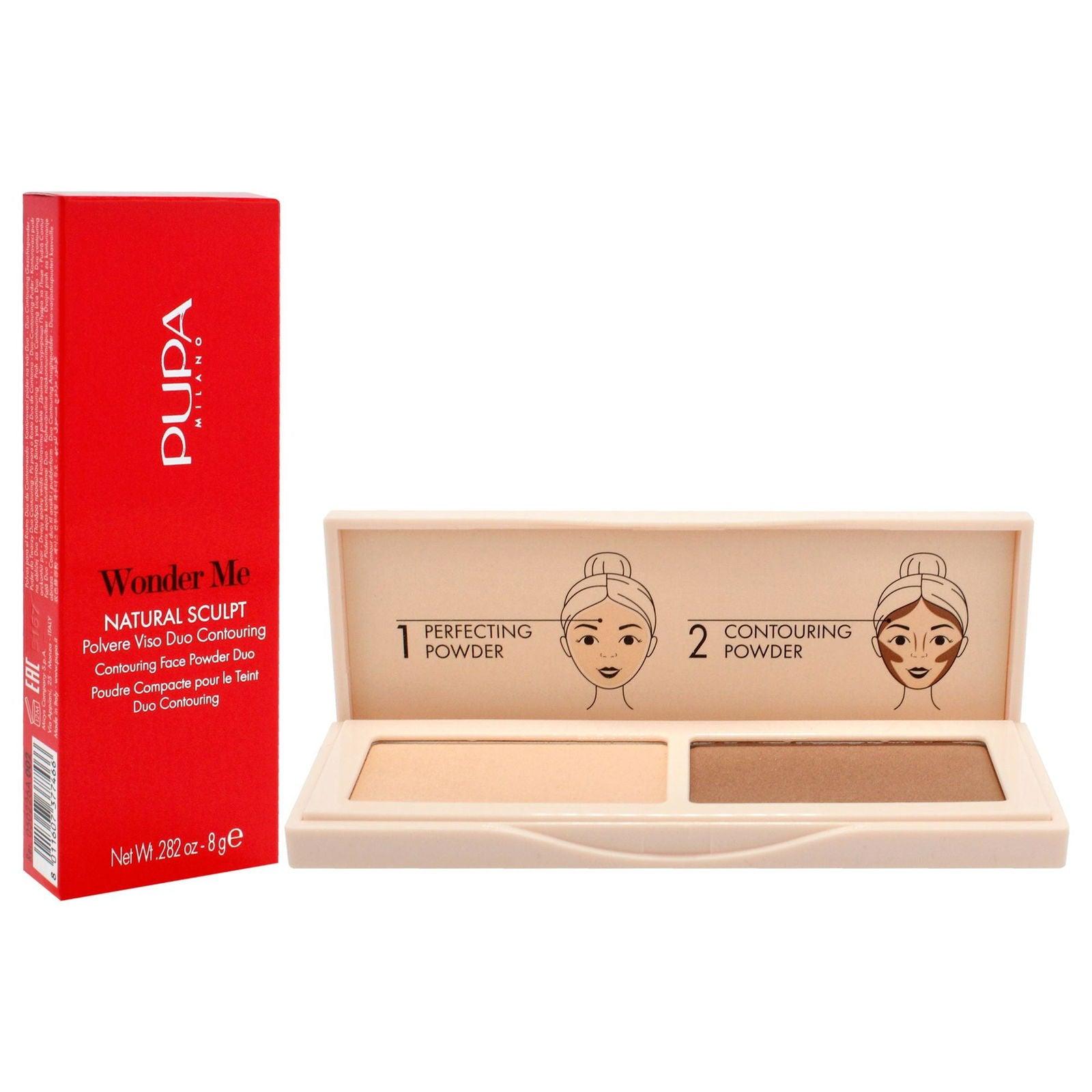 Wonder Me Natural Sculpt - 002 Medium-Dark Skin by Pupa Milano for Women - 0.282 oz Makeup - Clothes For Her Online Store