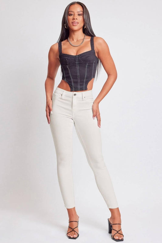 YMI Jeanswear Hyperstretch Mid-Rise Skinny Jeans - Clothes For Her Online Store