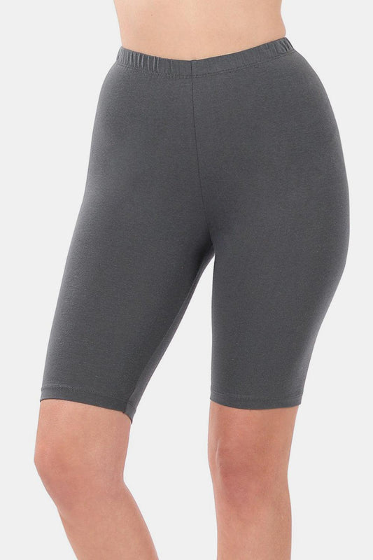 Zenana High Waist Bermuda Shorts - Clothes For Her Online Store