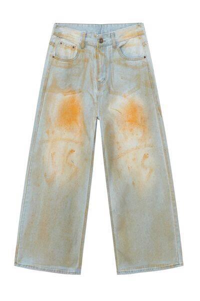 Waste Soil Wide Leg Jeans