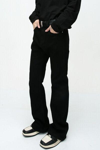 Mid Rise Jeans with Pockets - Clothes For Her Online Store