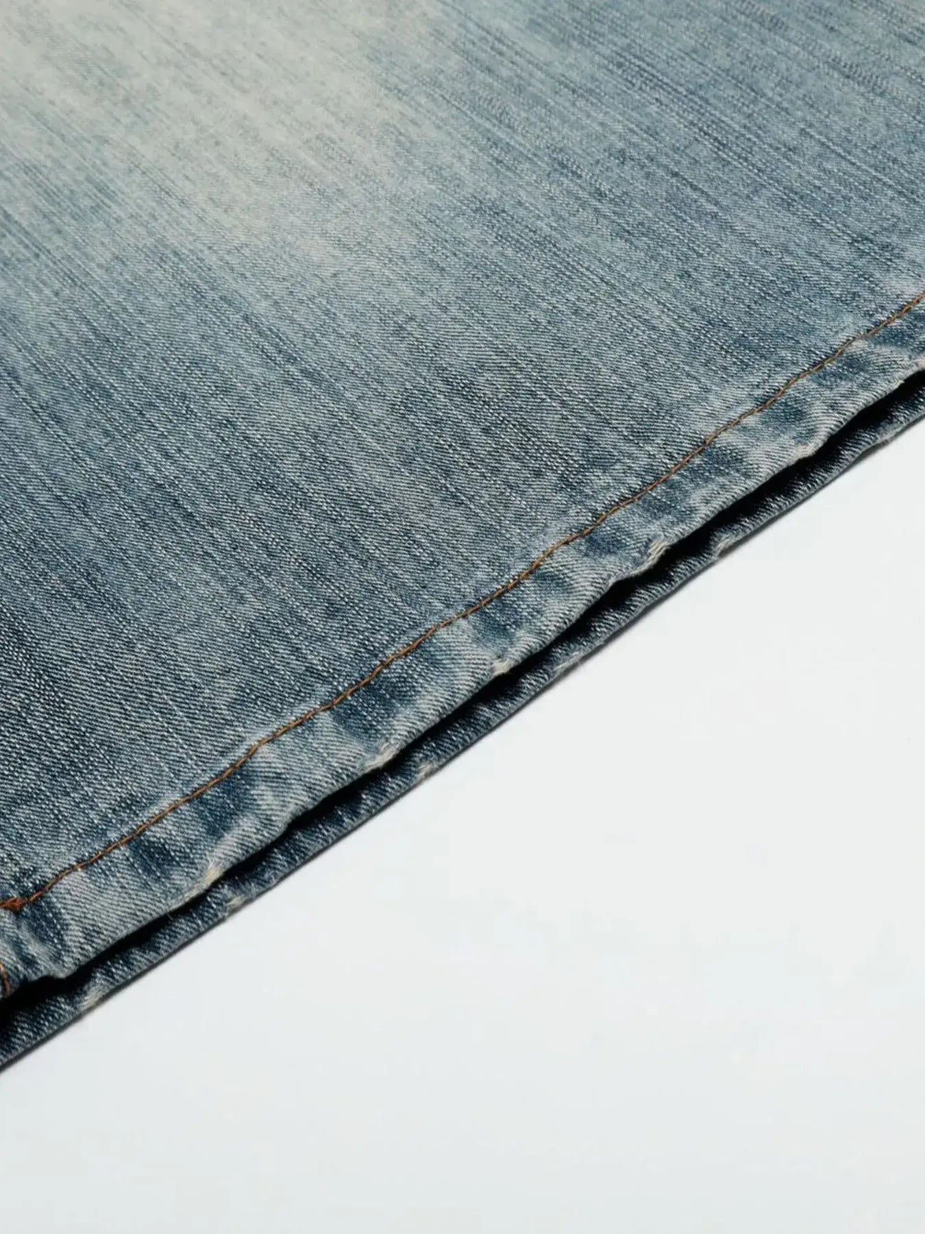 Men's Wide-Leg Denim Shorts
