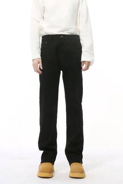 Mid Rise Jeans with Pockets - Clothes For Her Online Store