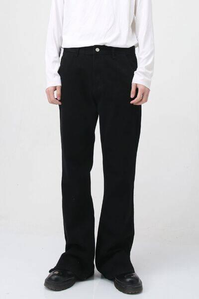 Mid Rise Jeans with Pockets - Clothes For Her Online Store