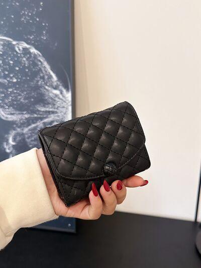 PU Leather Solid Color Wallet - Clothes For Her Online Store