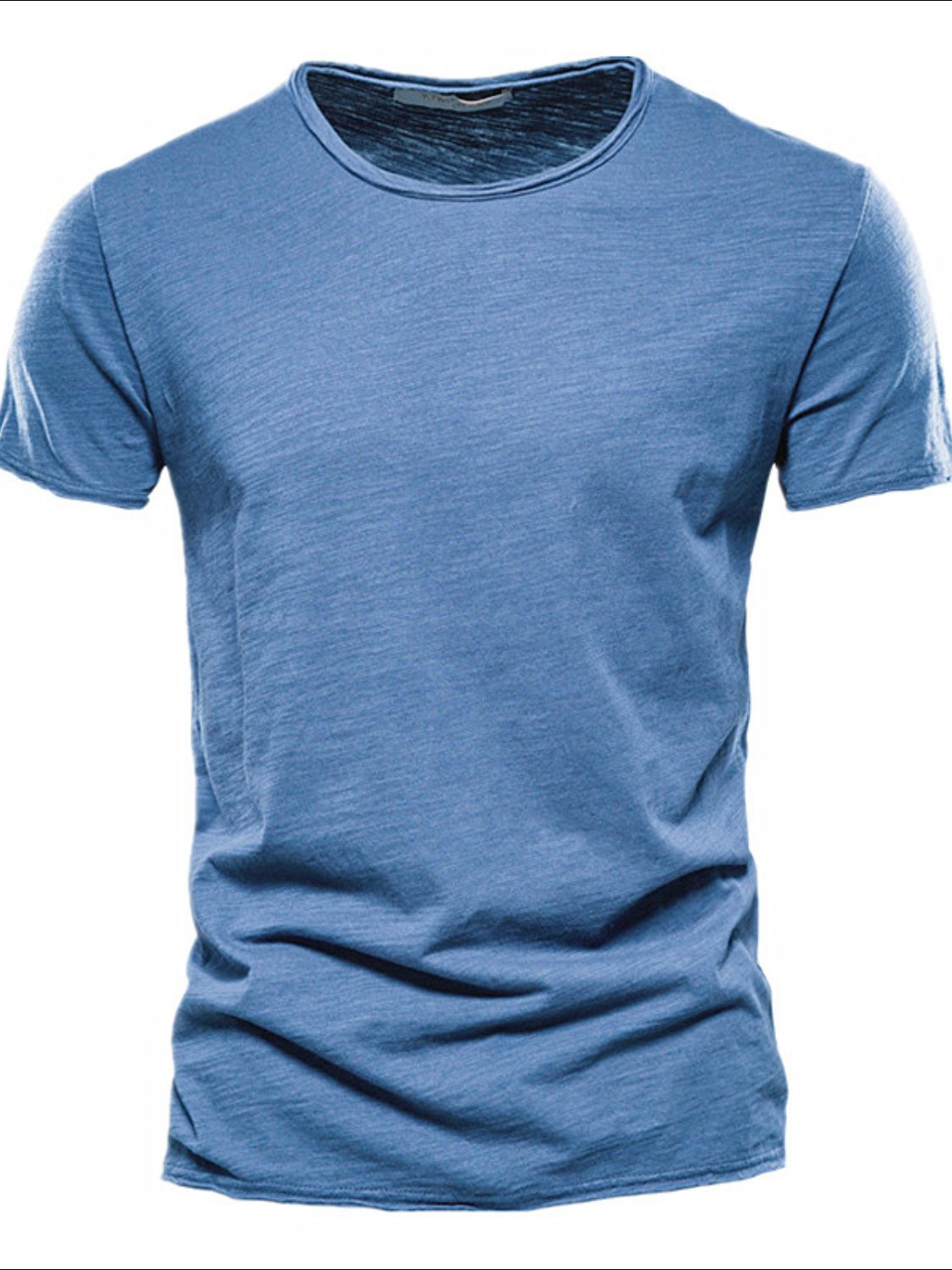 Men's Full Size Round Neck Short Sleeve T-Shirt Plus Size