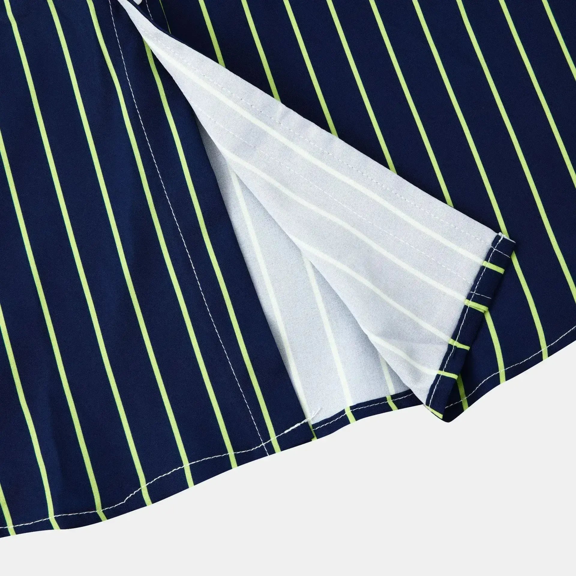 Men's Striped Button-Down Shirt