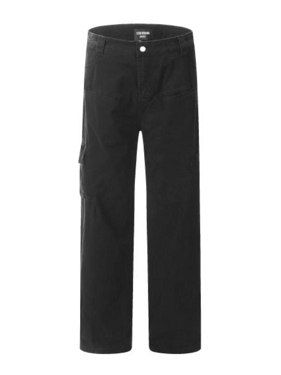 Men's Straight Leg Cargo Pants - Clothes For Her Online Store