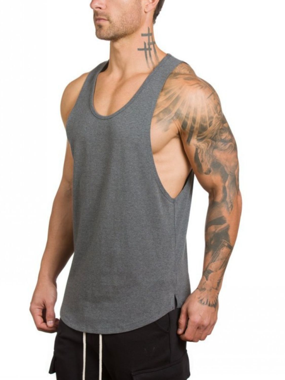 Men's Wide Strap Tank