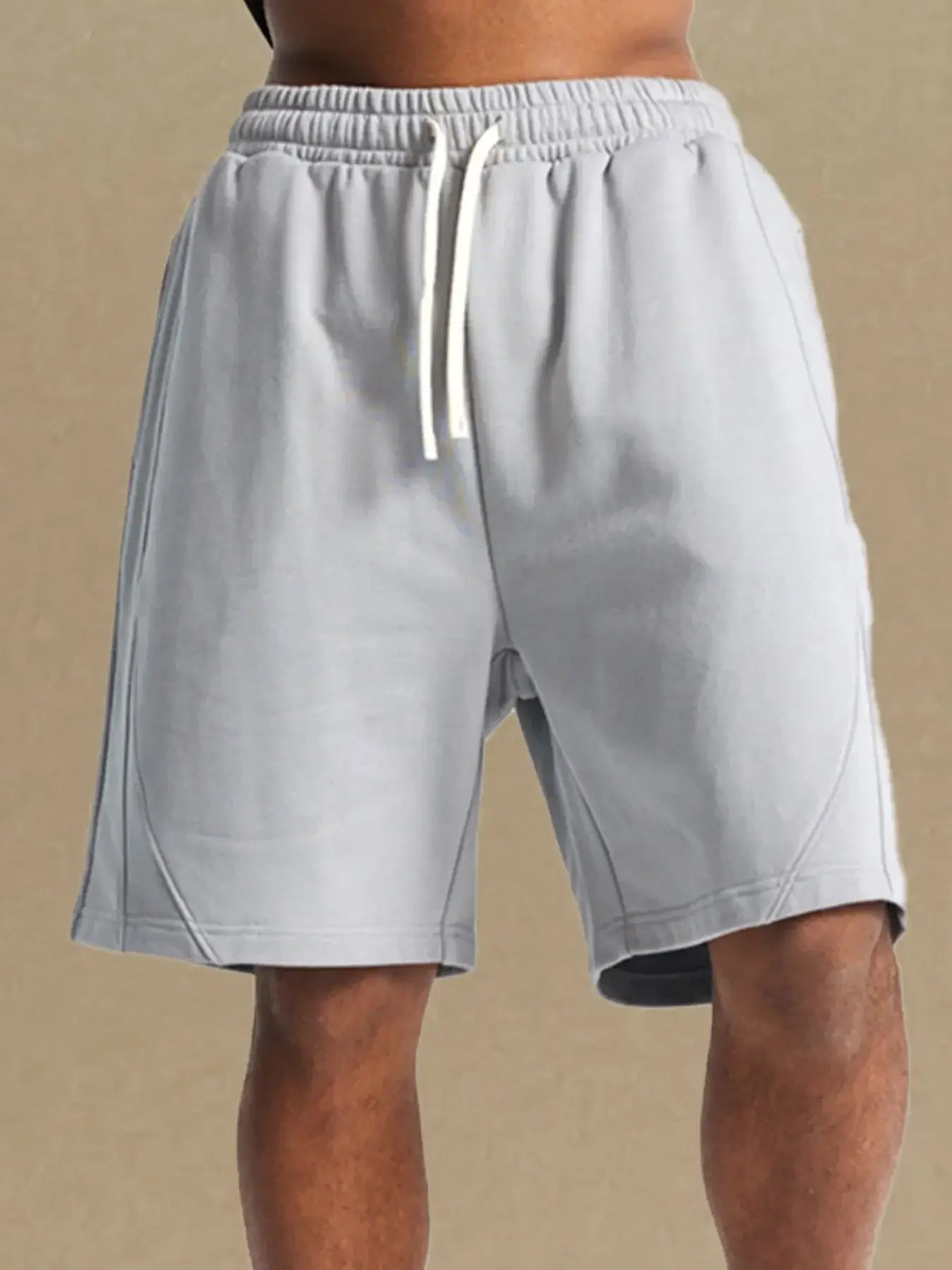 Men's Casual Elastic Waist Shorts