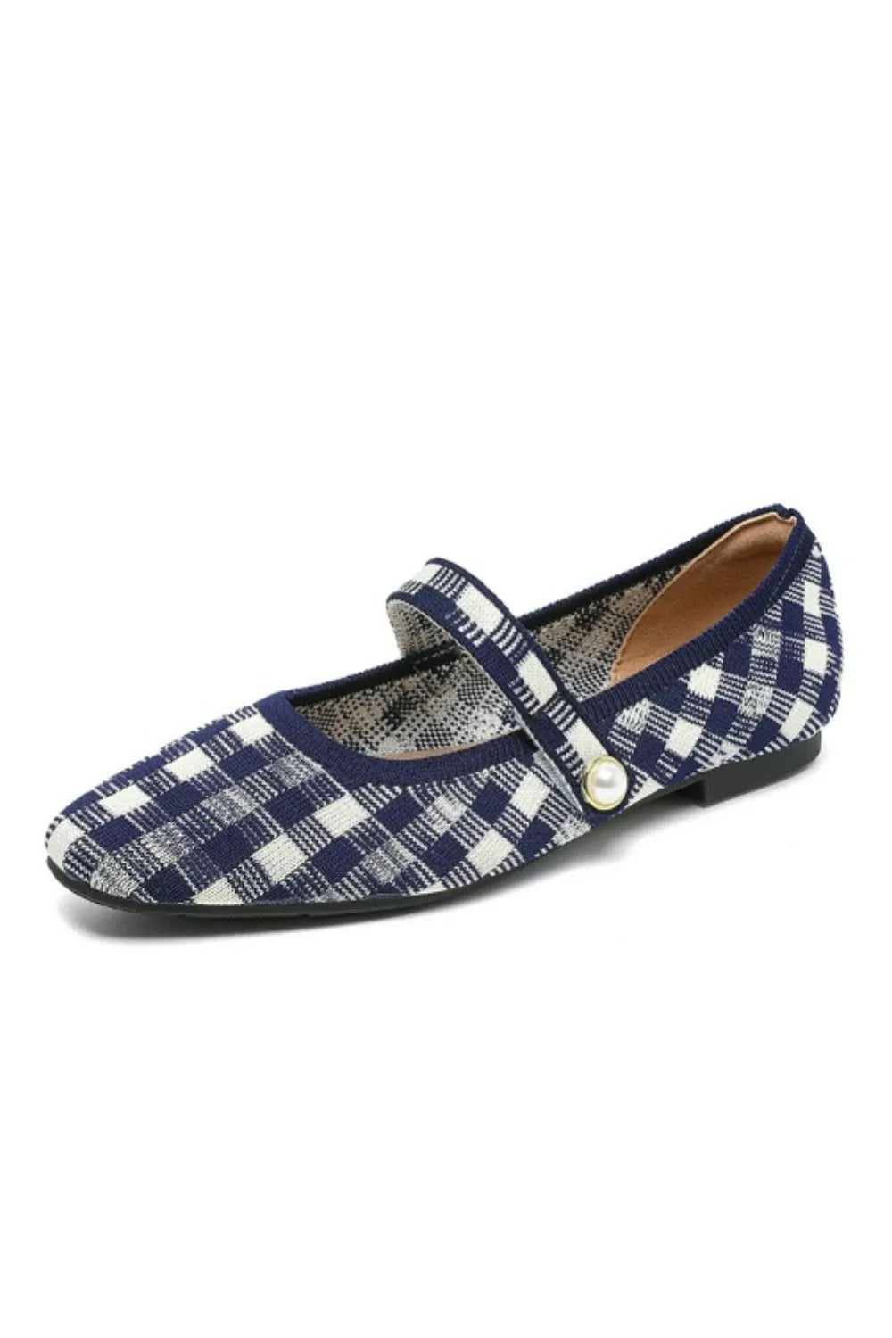 Square Toe Block Heels Loafers