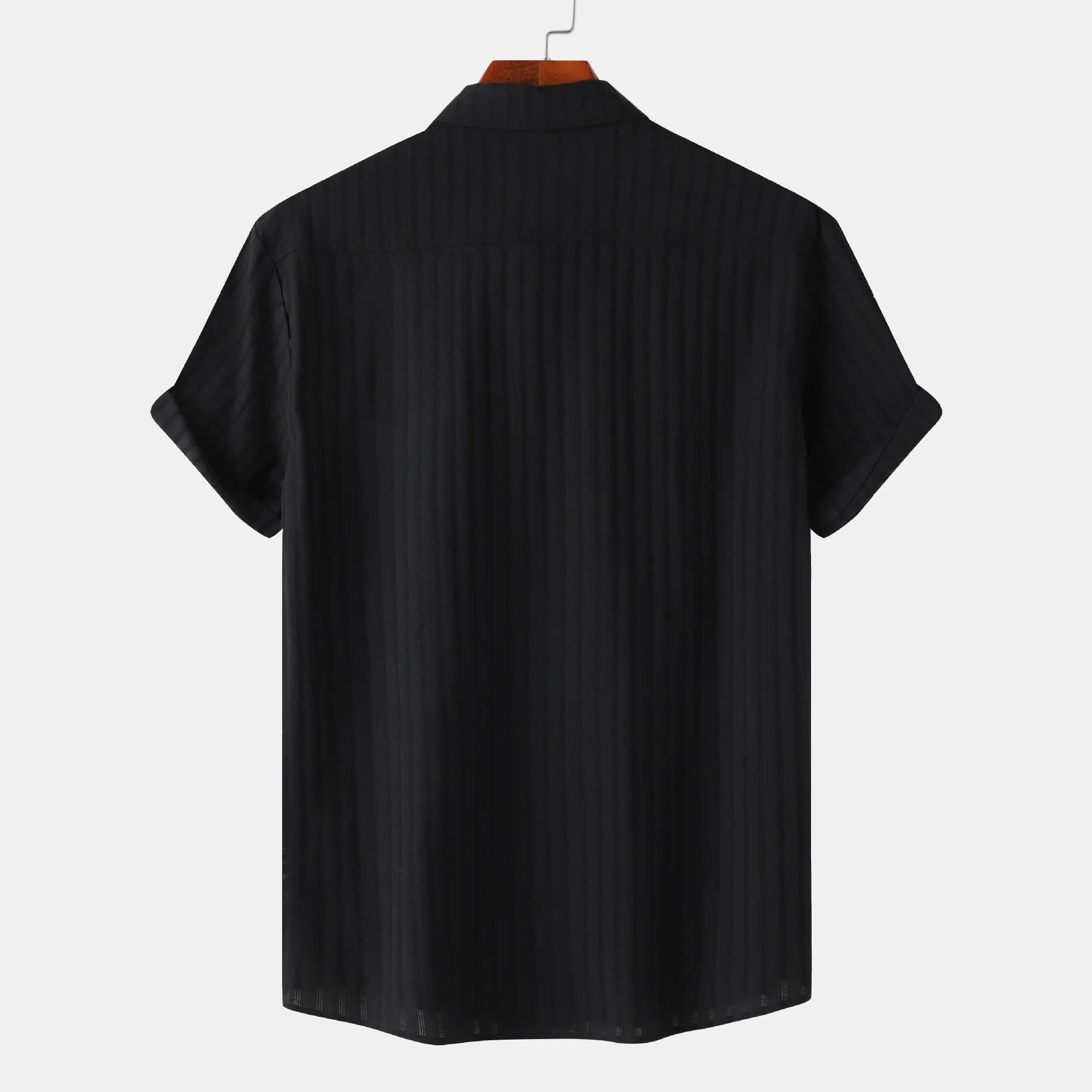 Men's Casual Short Sleeve Button Down Shirt