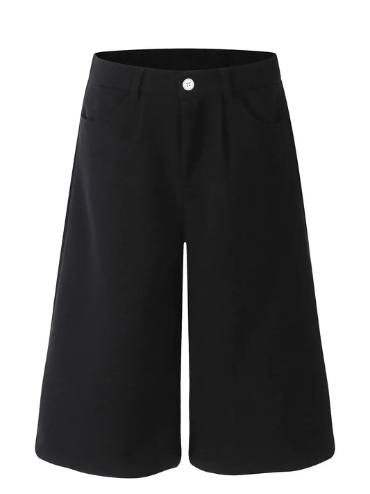 Men's Wide Leg Bermuda Shorts