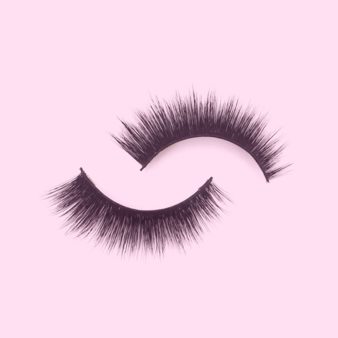 Violet 3D Mink LashesComfortable, 100% handcrafted false mink lashes. These luxurious lashes are double and triple layered. Hair: 3D Mink Style: Violet (604) Color: Natural Color Strip Lash Reusable (Suggested use 20-25 wears)