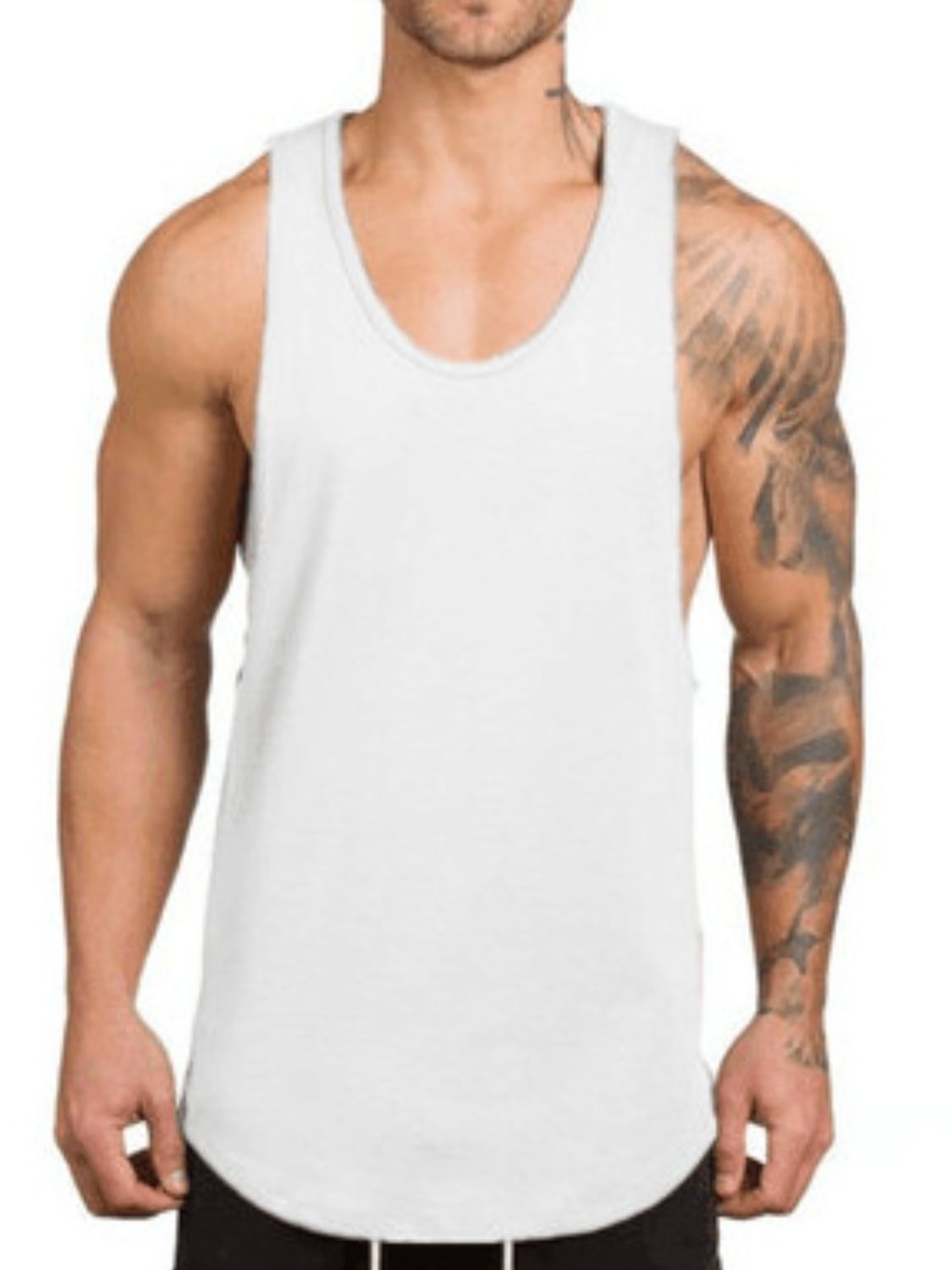 Men's Wide Strap Tank