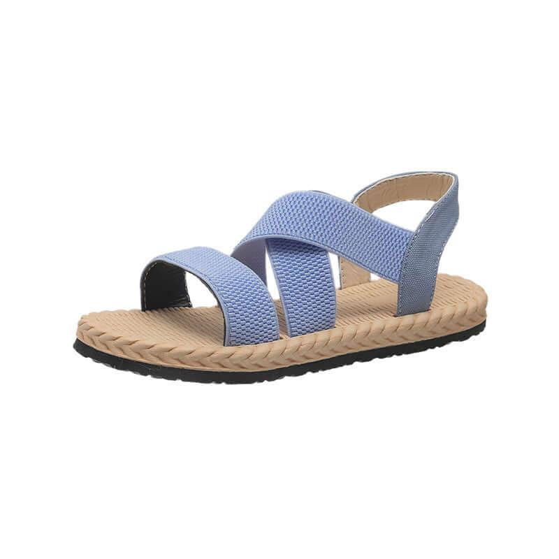 Open Toe Flats Sandals