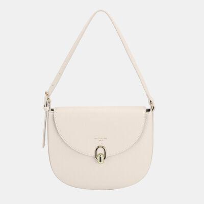 David Jones Metal Buckle Shoulder Bag