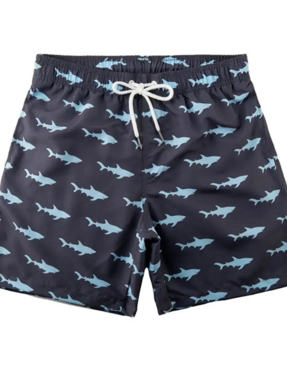 Men's Drawstring Printed Swim Shorts
