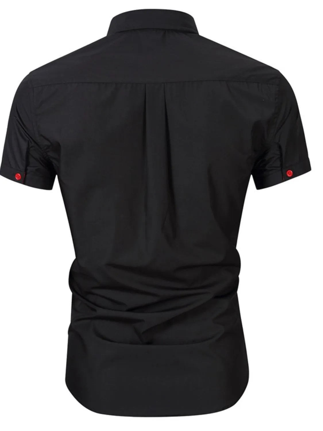 Men's Button Up Short Sleeve Shirt