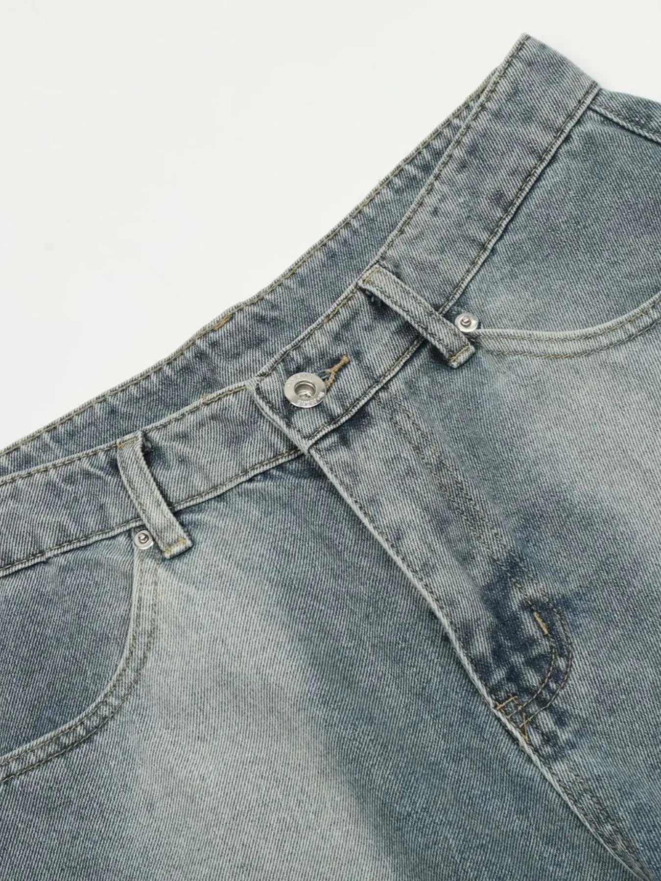 Men's Classic Loose Fit Denim Shorts