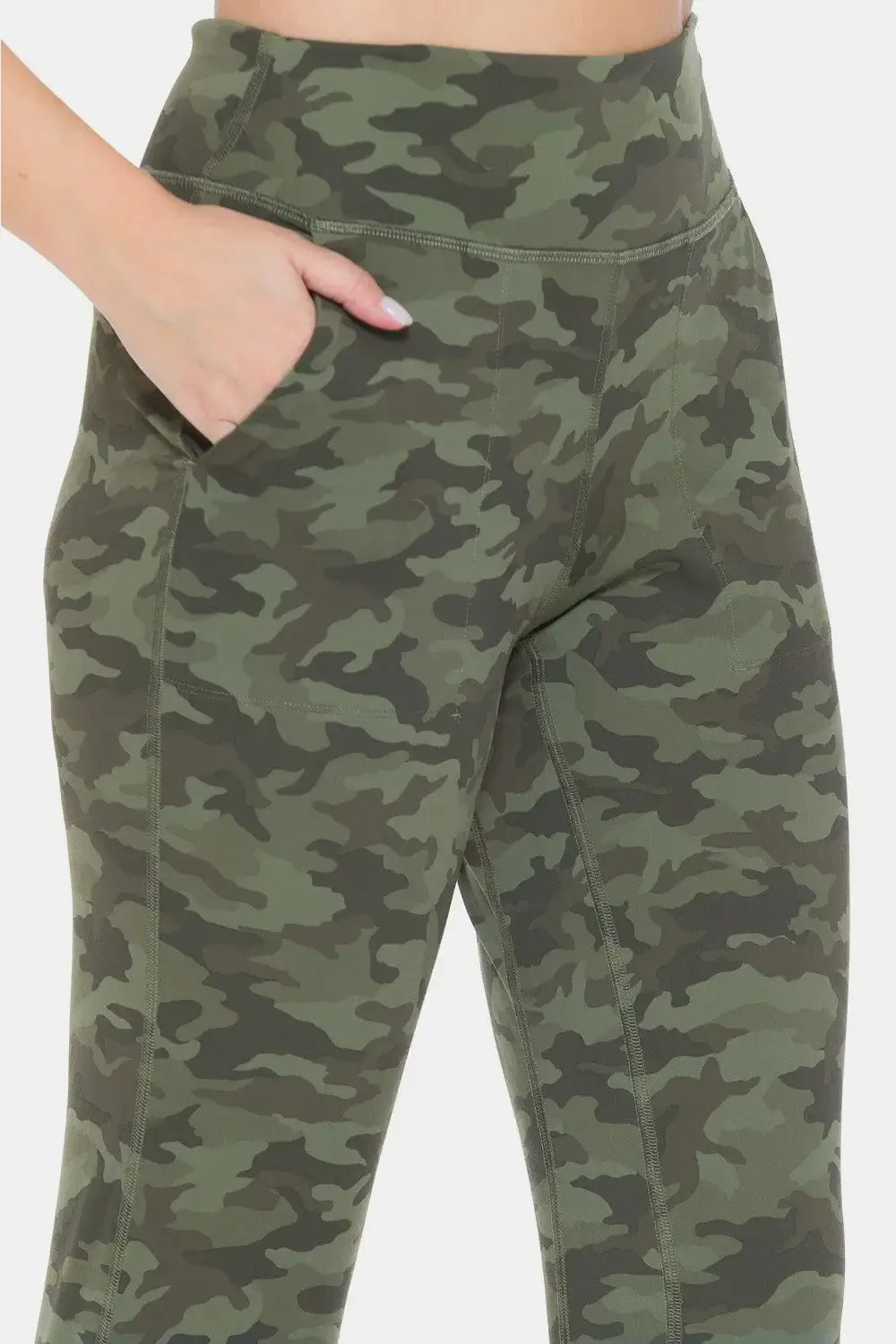 Leggings Depot Camouflage High Waist Leggings - Clothes For Her Online Store
