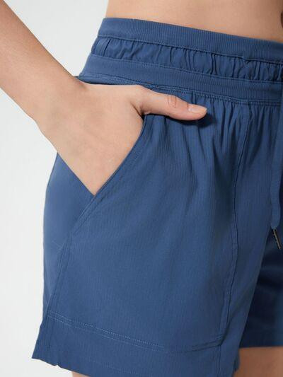 Millennia Drawstring Active Shorts with Pockets