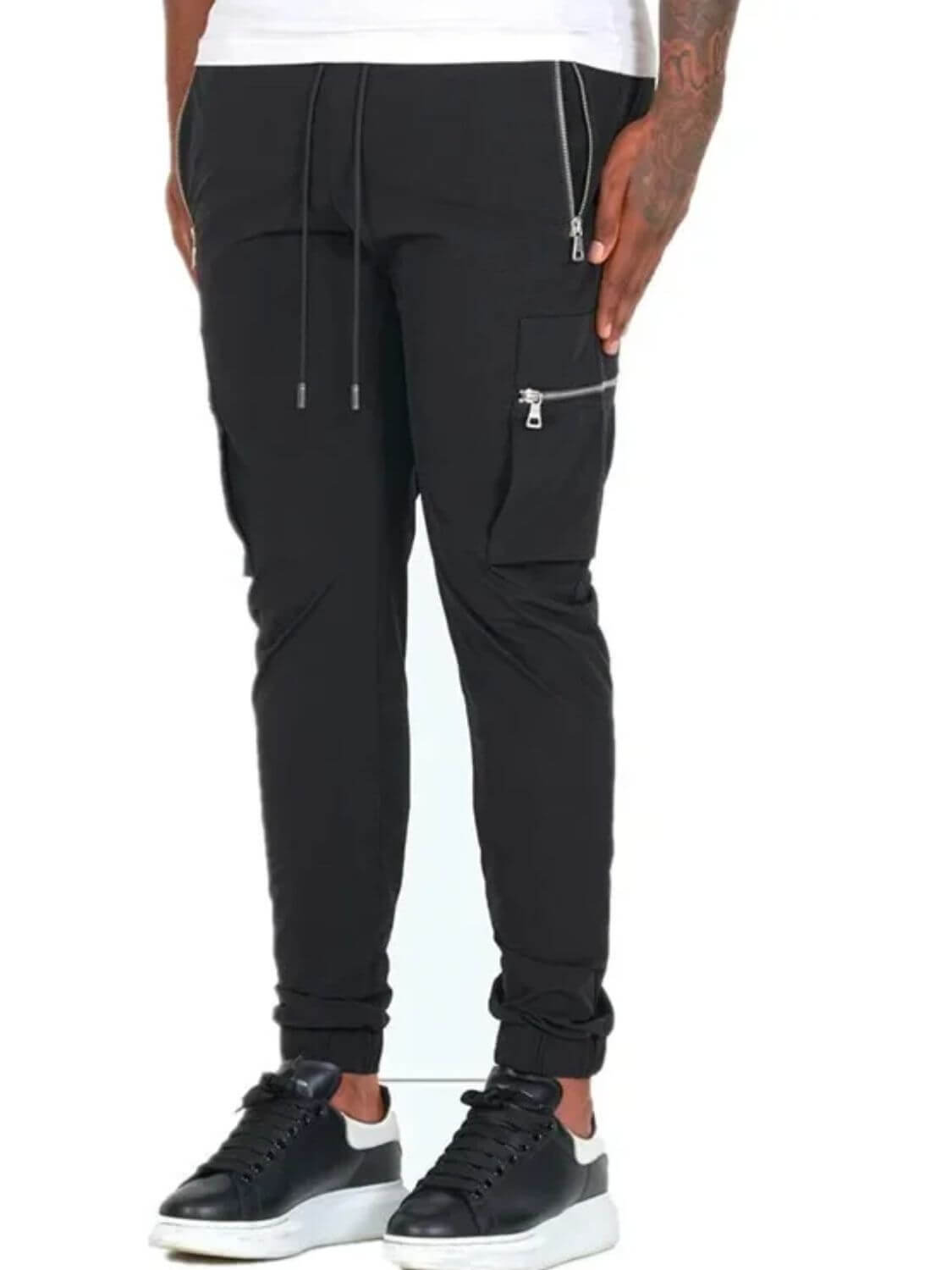 Men's Drawstring Pants with Pockets