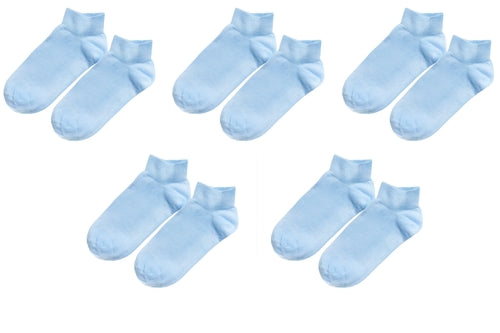 tittimitti® 98% ORGANIC COTTON Kid's Ankle Socks (5-pack). Ages 5