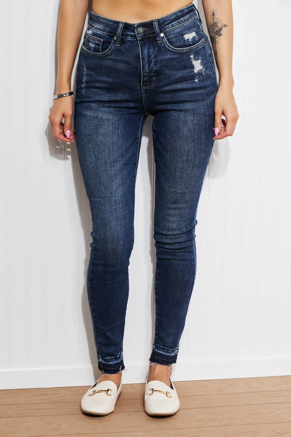 Judy Blue Juliet Full Size Tummy Control Skinny Jeans