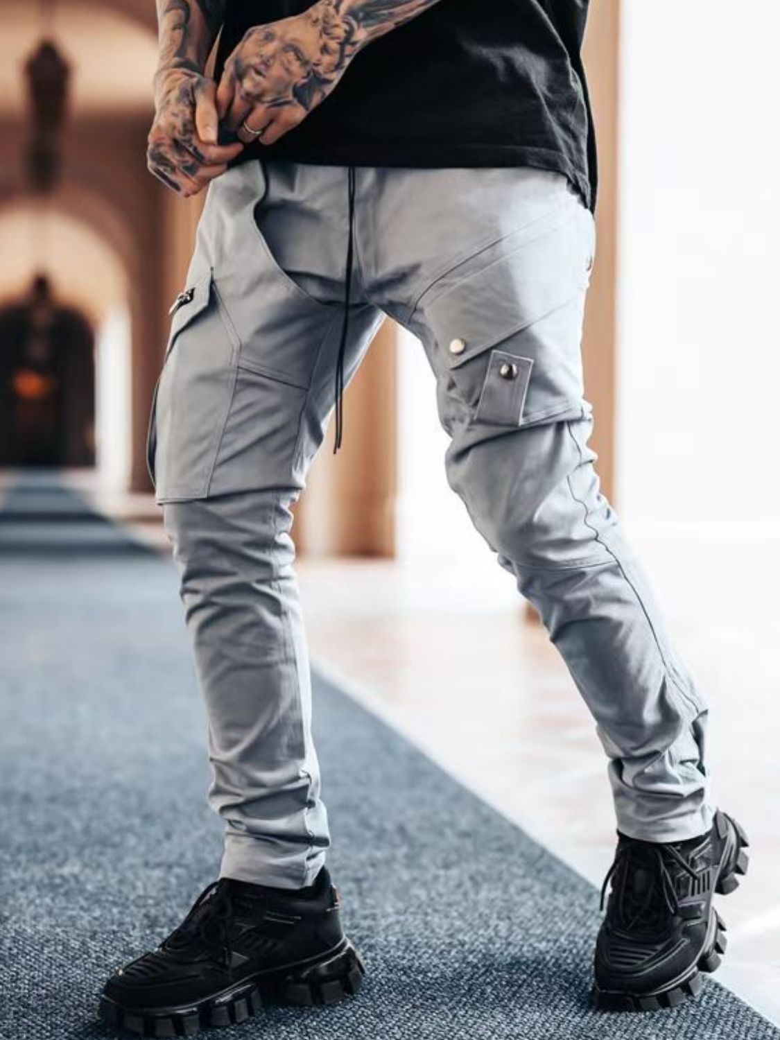 Men's Plus Size Slim Fit Pants