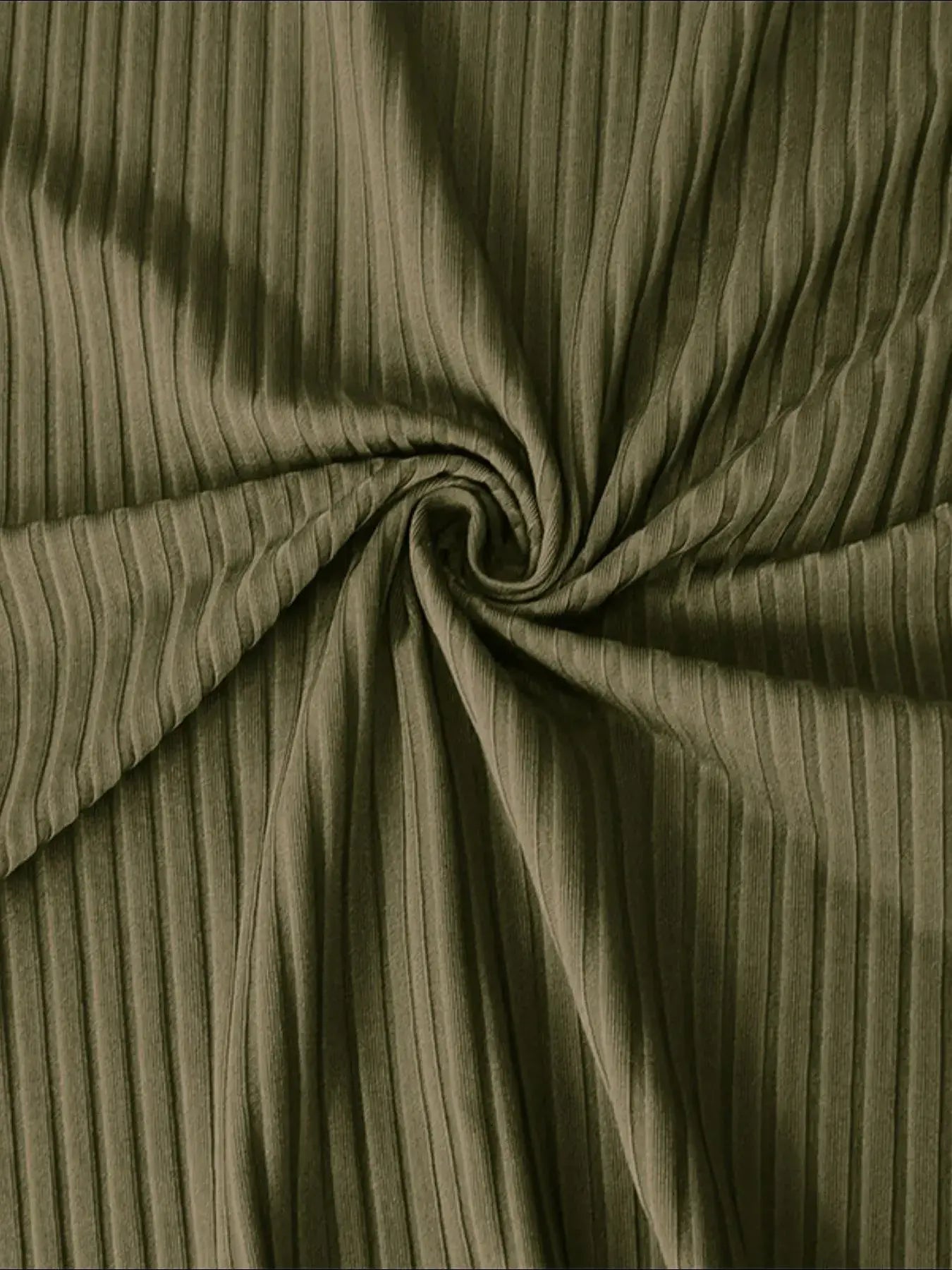 Men's Full Size Ribbed Knit Short Sleeve Round Neck T-Shirt Plus Size