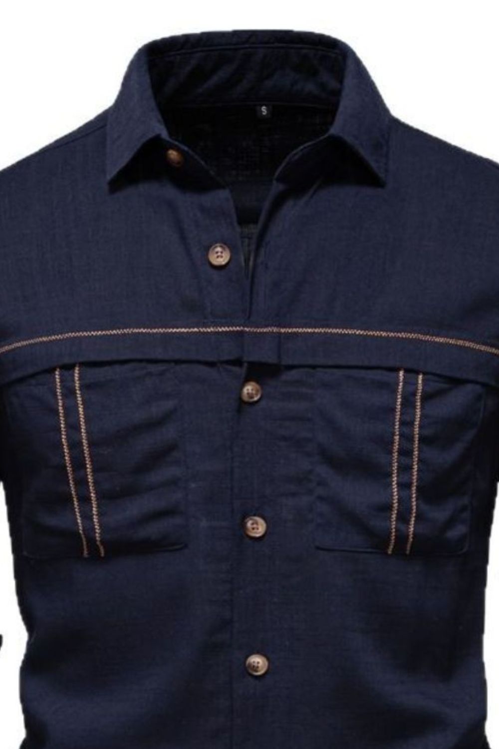 Men's Button Down Collared Neck Shirt - Clothes For Her Online Store