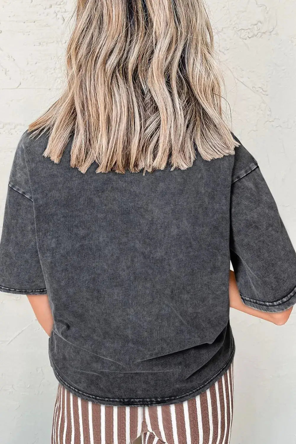 Graphic Mineral Washed Vintage Tee - Clothes For Her Online Store