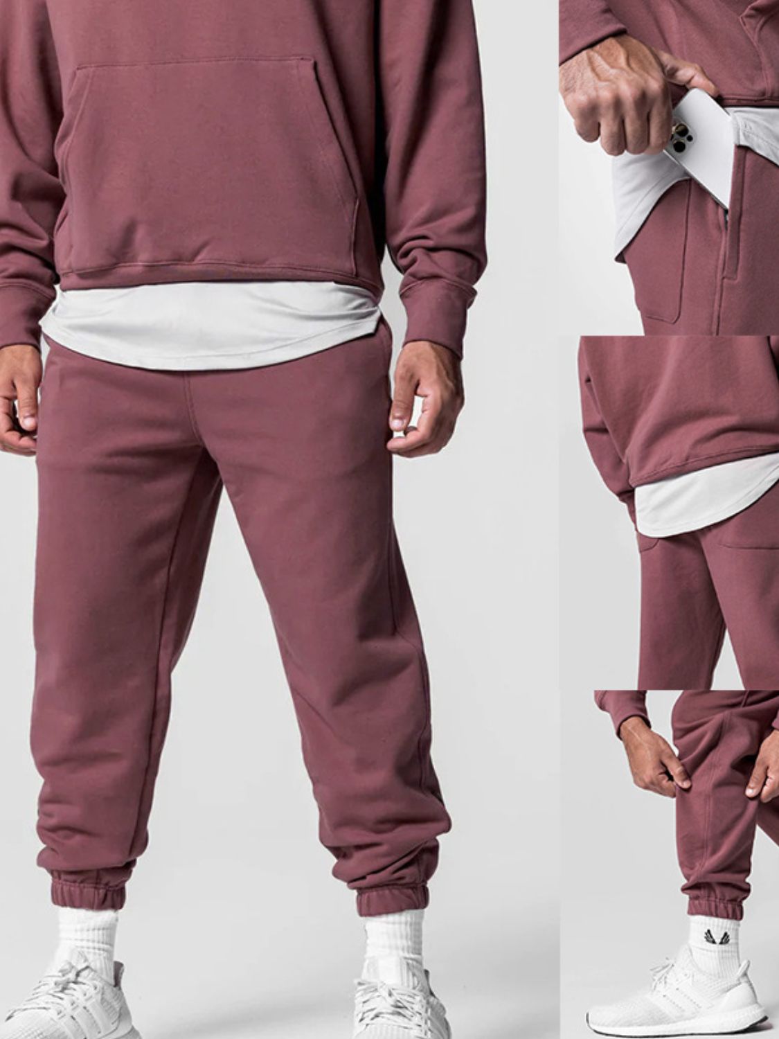 Men's Elastic Waist Pants