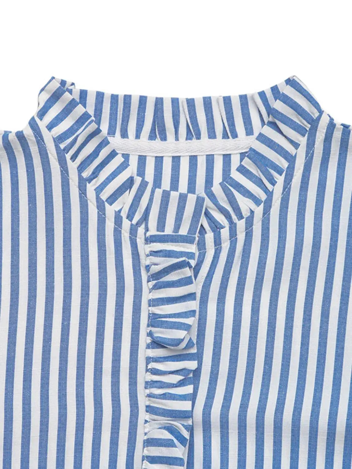 Striped Half Sleeve Mini Shirt Dress - Clothes For Her Online Store