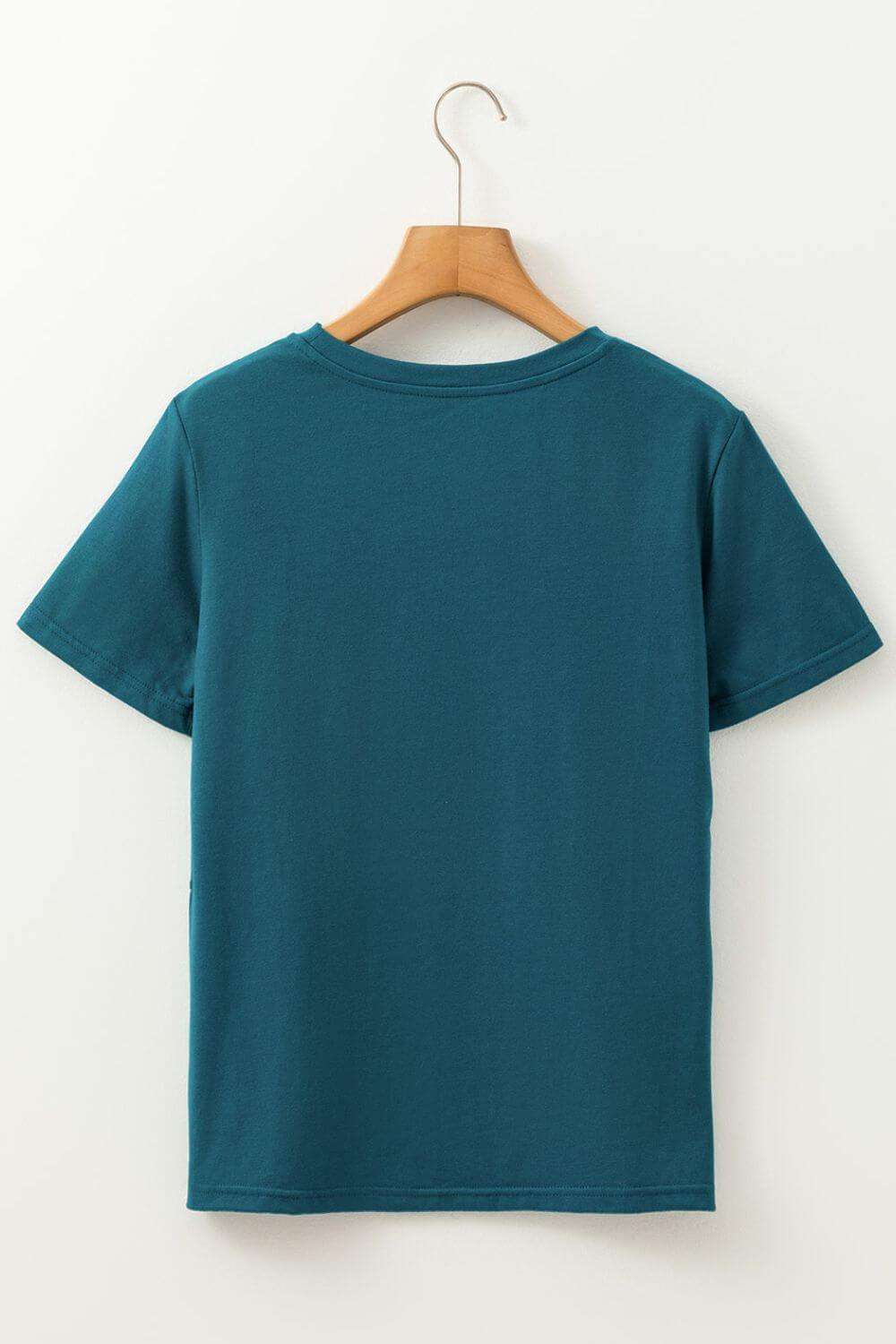 Round Neck Short Sleeve T-Shirt