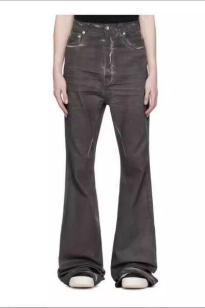 Men's Washed Flare Jeans